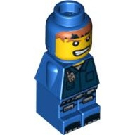 Lego mikrofigurka magma monster, modrá (4585362, 4594785)